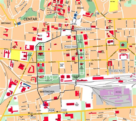 zagreb city map
